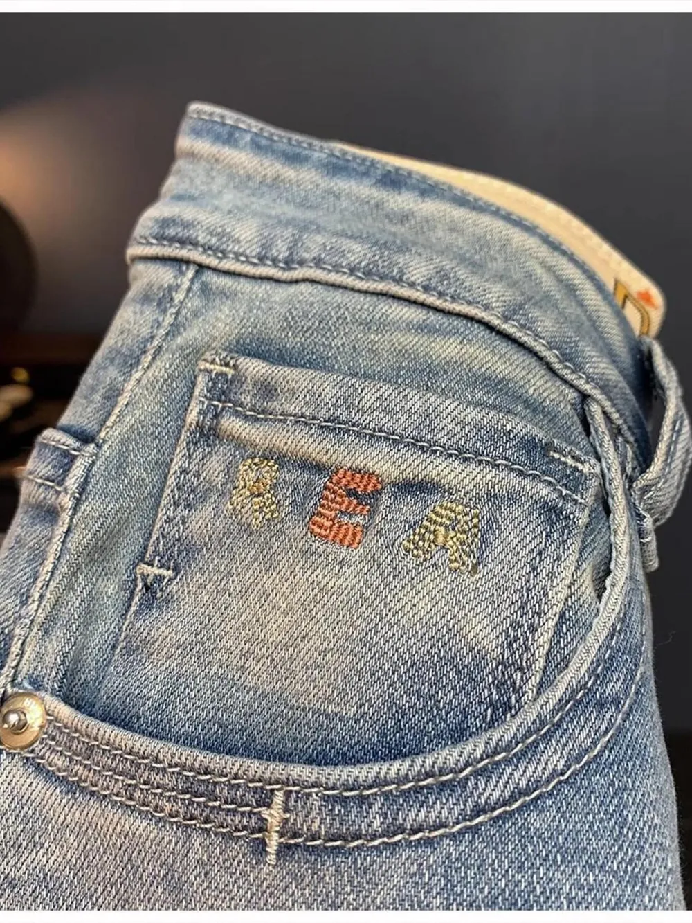 Men's Vintage Washed Distressed Boyfriend Jeans, image 14