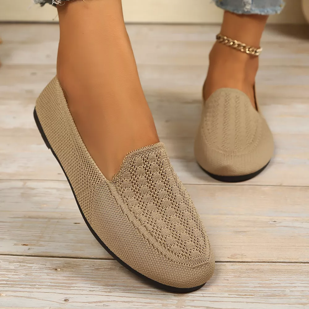 Breathable Knitted Slip-Ons, image 8