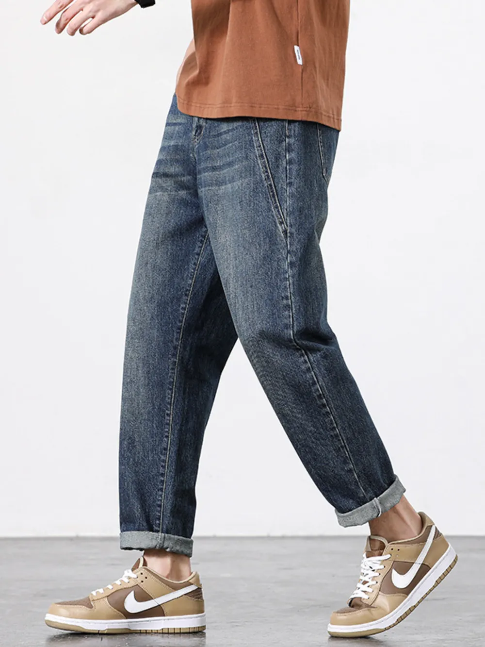 Men's Wide Leg Jeans, image 3