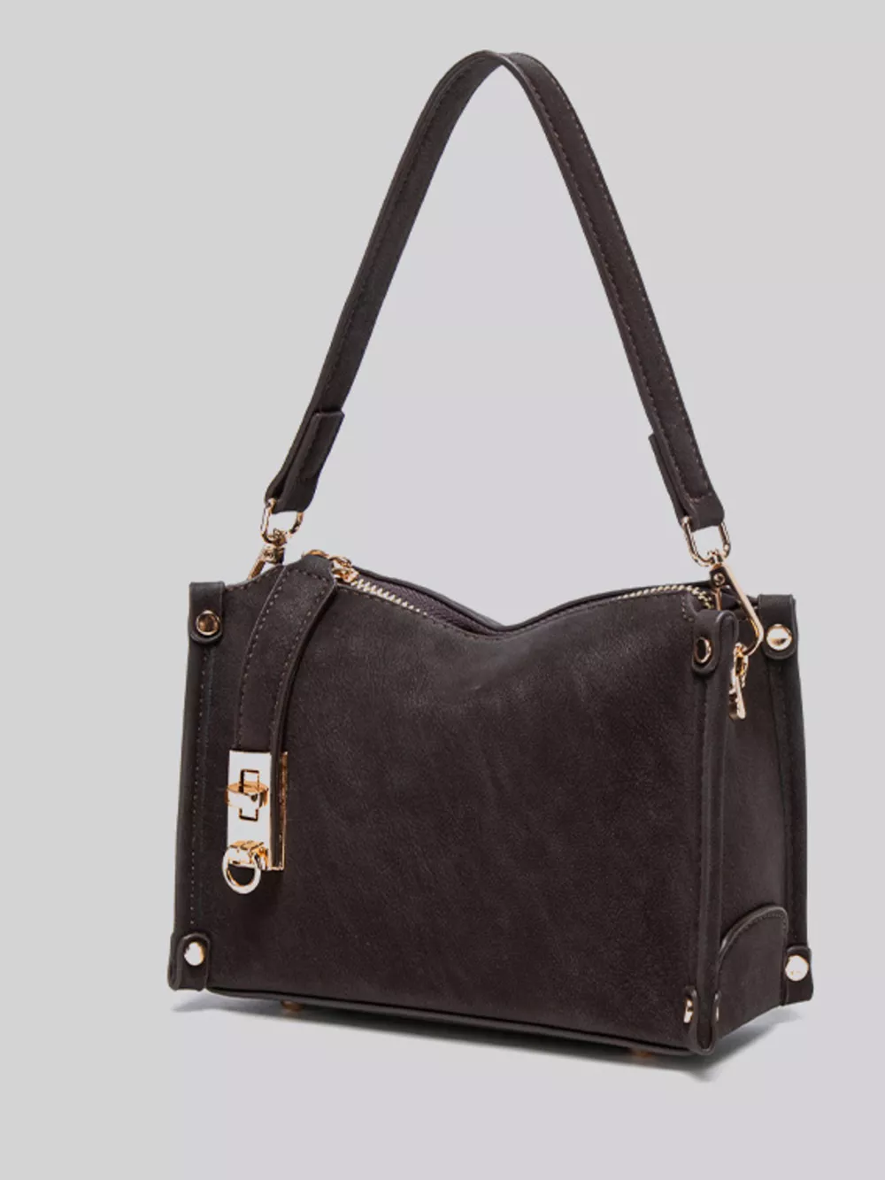 PU Leather Crossbody Bag with Adjustable Strap, image 4