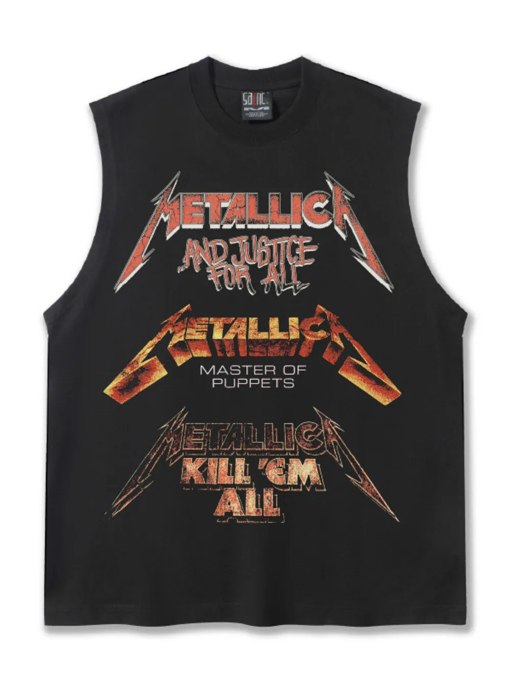 Men's Graphic Round Neck Tank, image 3