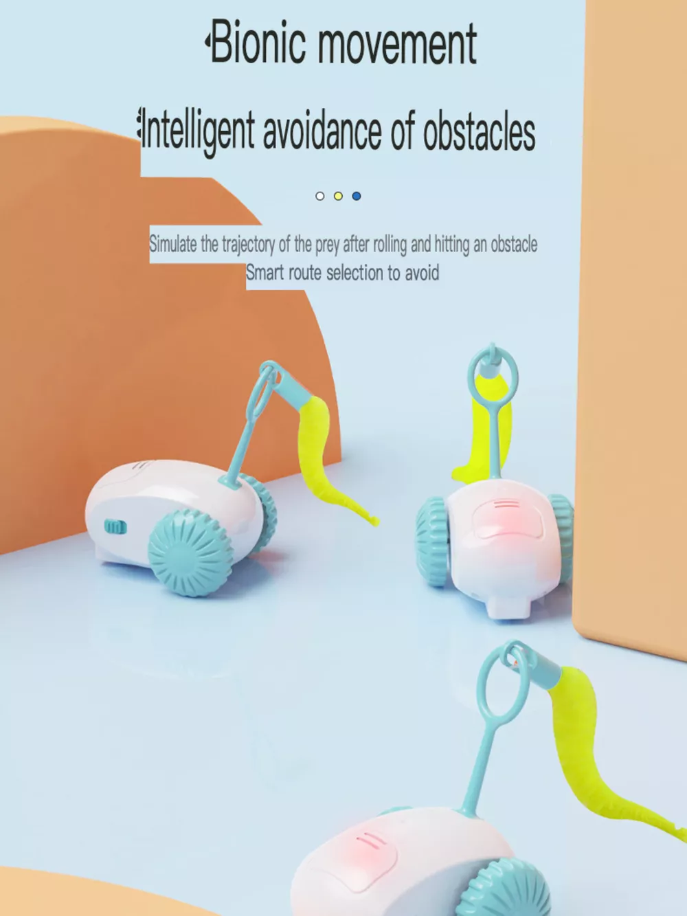 Interactive Self-Rotating Pet Teaser Toy, image 7