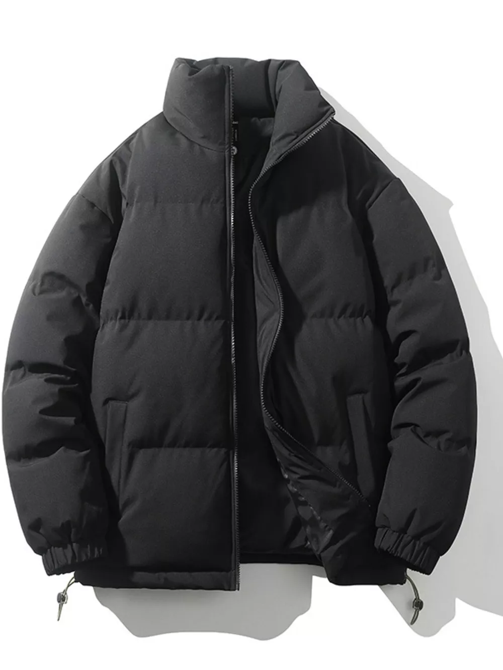 Men's Full Size Padded Zip Up Puffer Jacket Plus Size, image 5