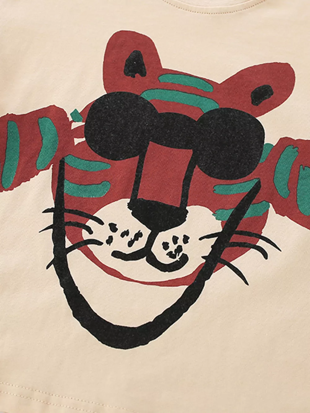 Children's Tiger Graphic Tee & Shorts Set, image 3