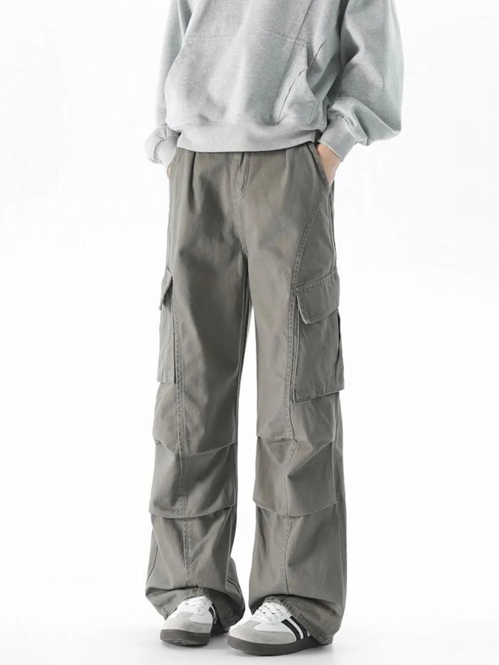 Men's Loose Fit Cargo Pants, image 3