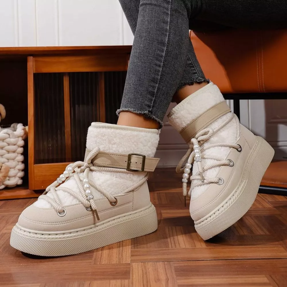 Lace Up Platform Boots, image 4