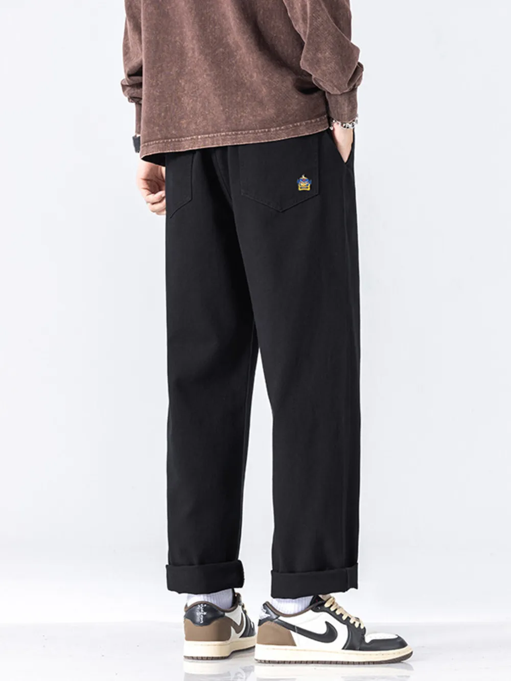 Men's Full Size Casual Loose-Fit Drawstring Pants Plus Size, image 14