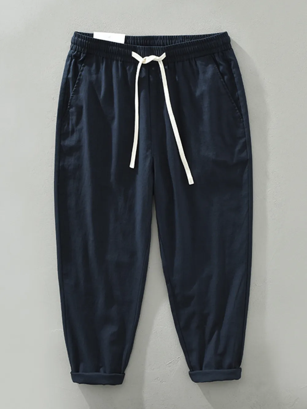 Men's Full Size Drawstring Loose Fit Joggers Plus Size, image 4