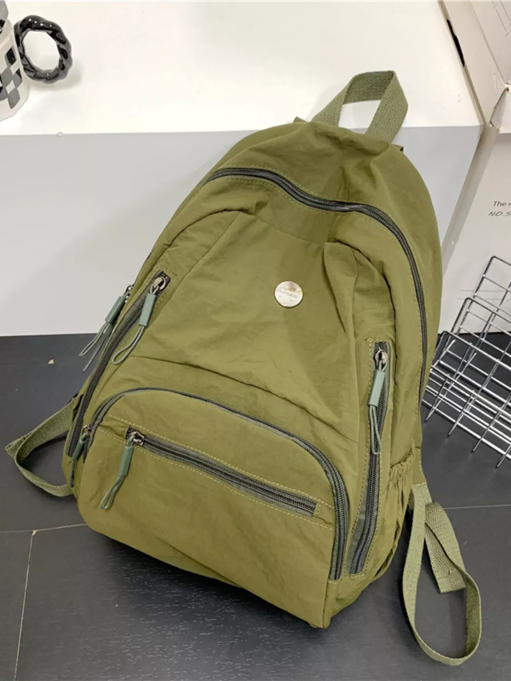 Lightweight Zipper Backpack Bag