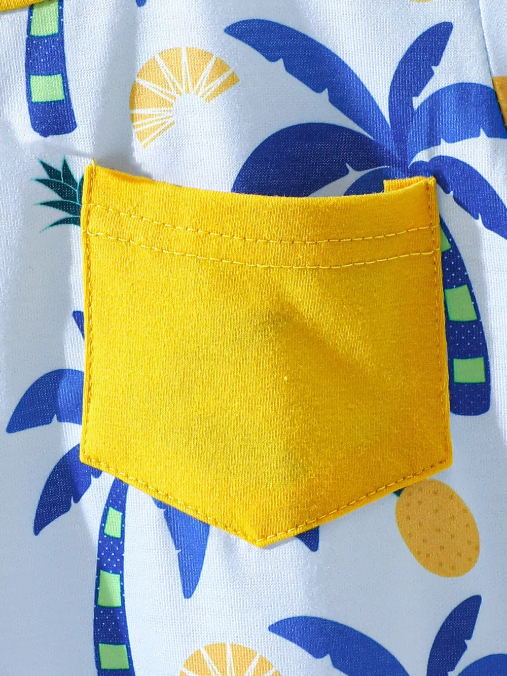Children's Tropical Print Tee & Shorts Set, image 4