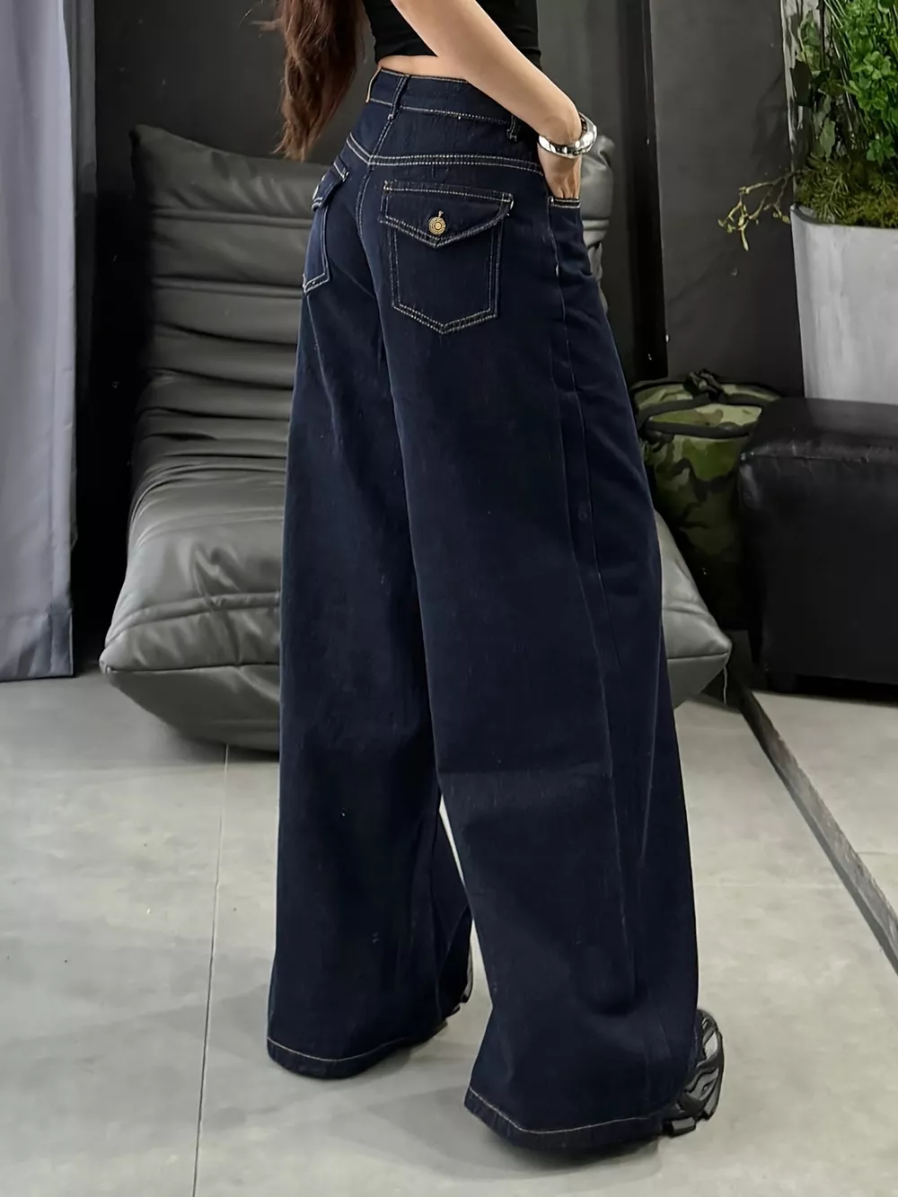Wide Leg Jeans, image 3