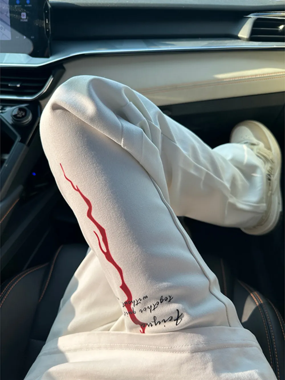 Men's Full Size Casual Bootcut Pants, image 4