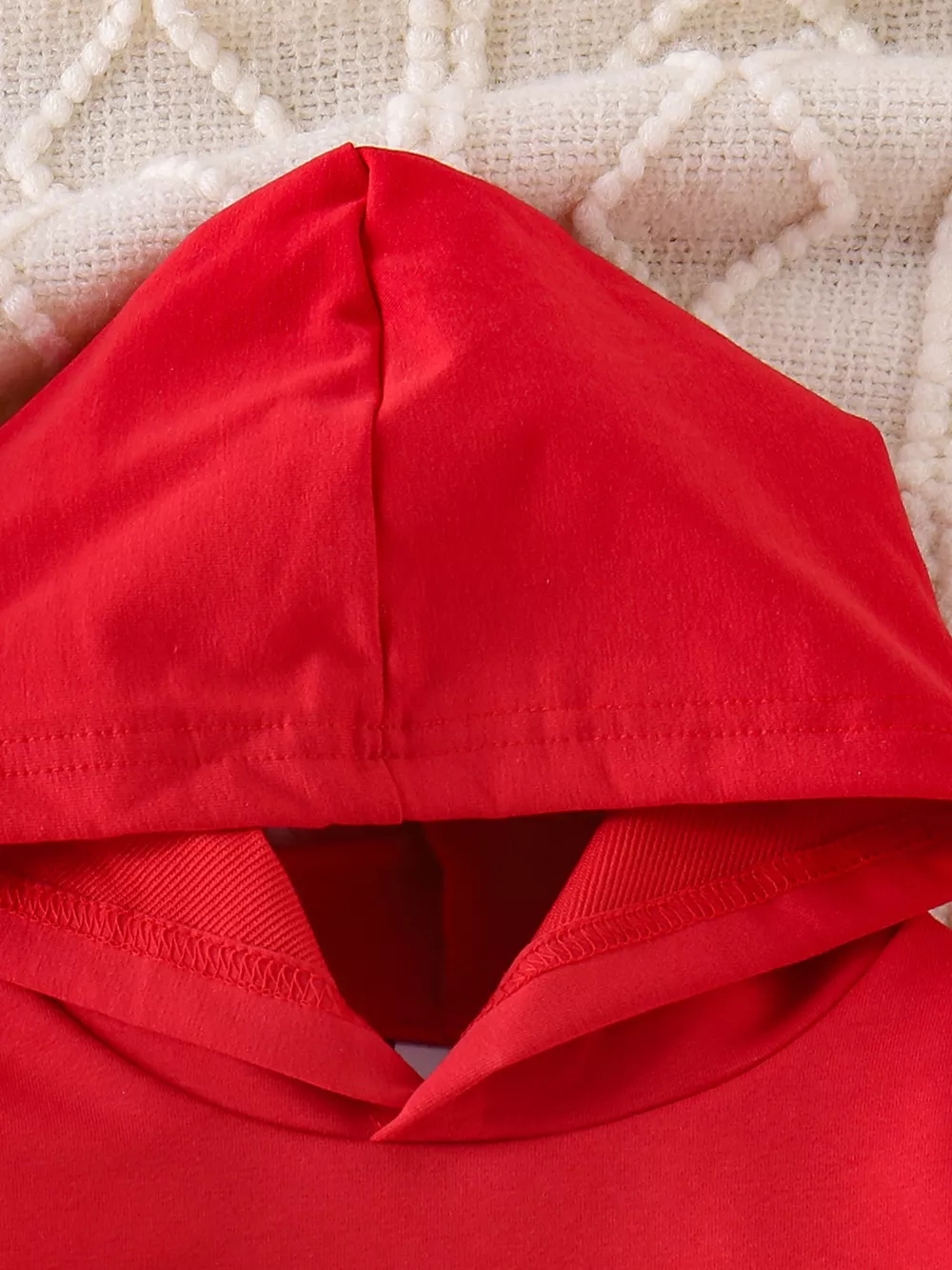 Children's Christmas Santa Hoodie & Pants Set, image 4