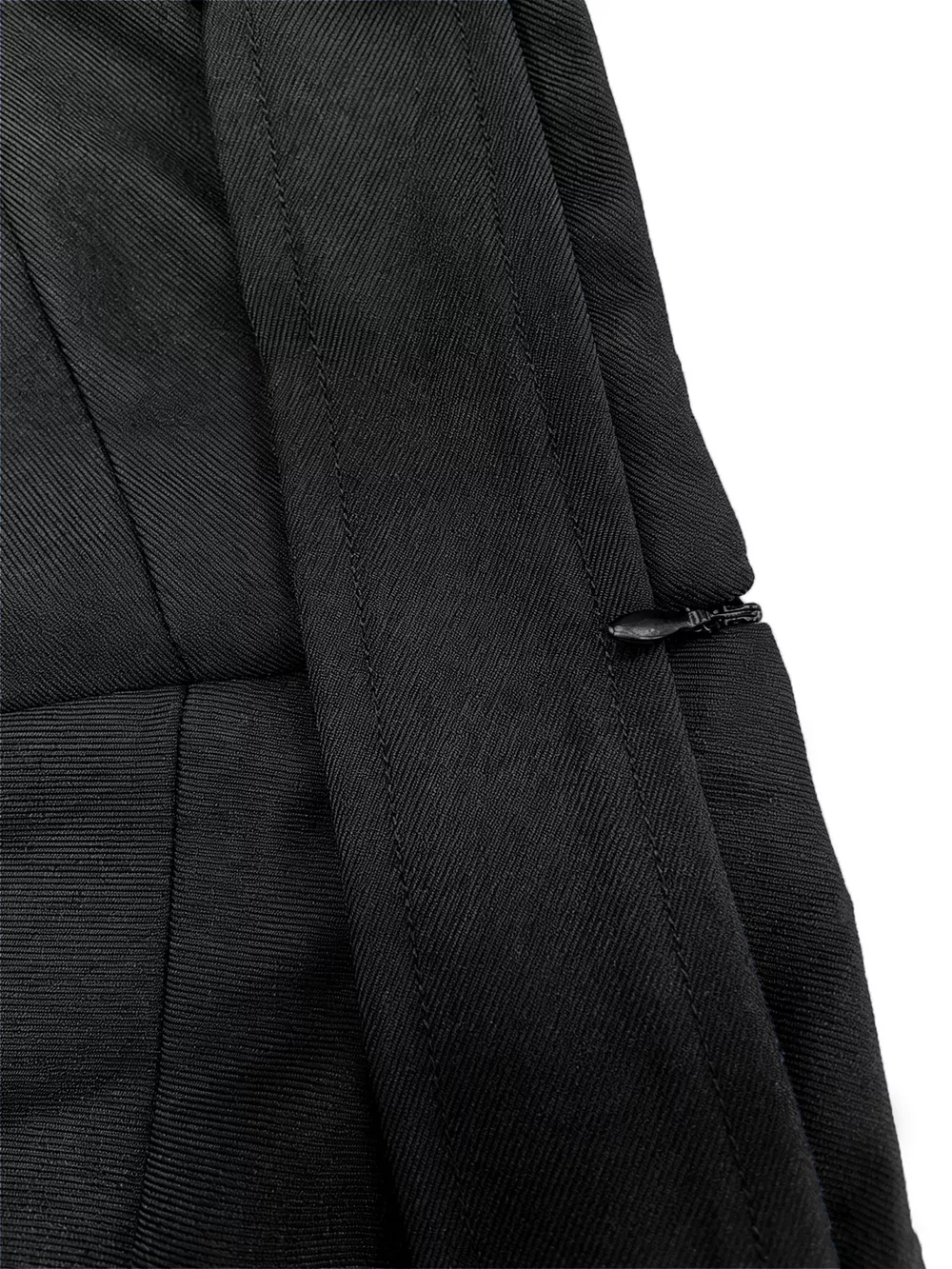High-Waisted A-Line Midi Skirt with Belted Detail, image 8