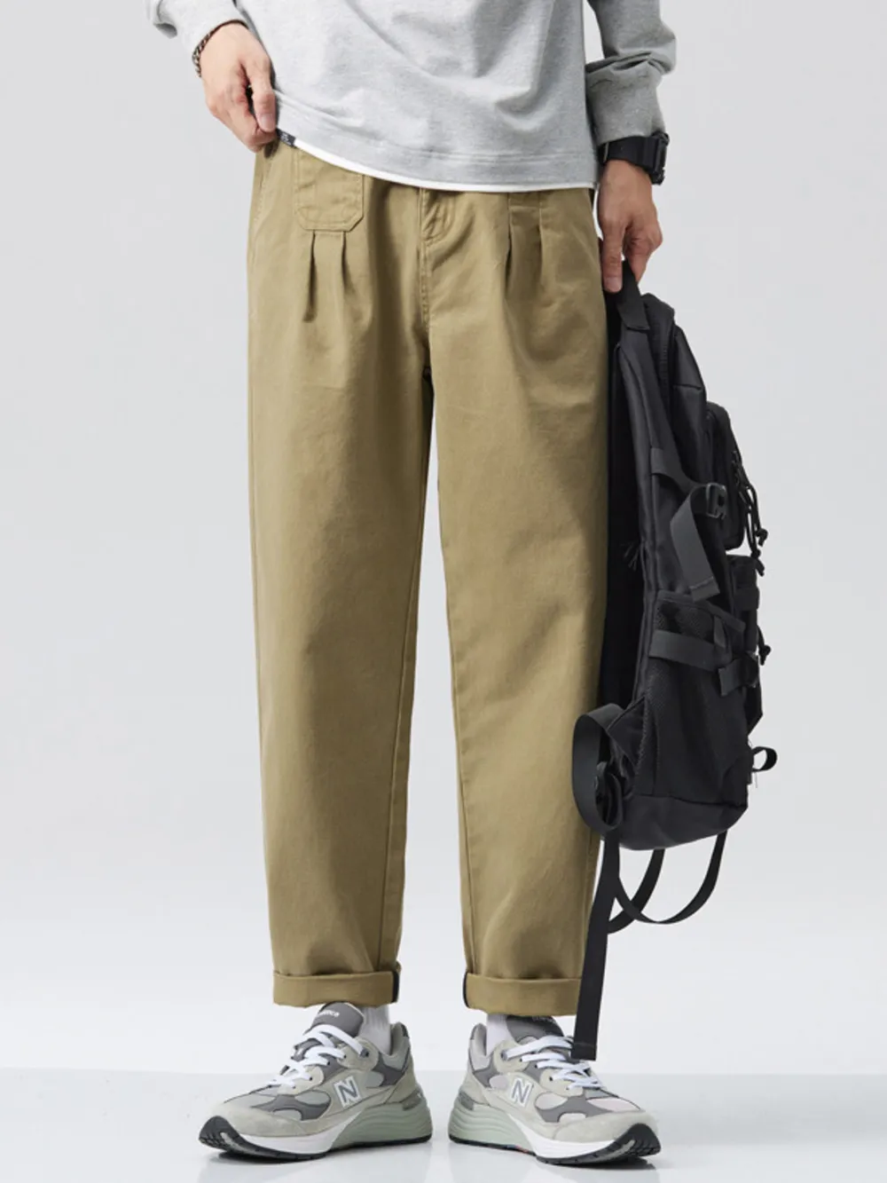 Men's Full Size Loose Fit Pants Plus Size, image 4