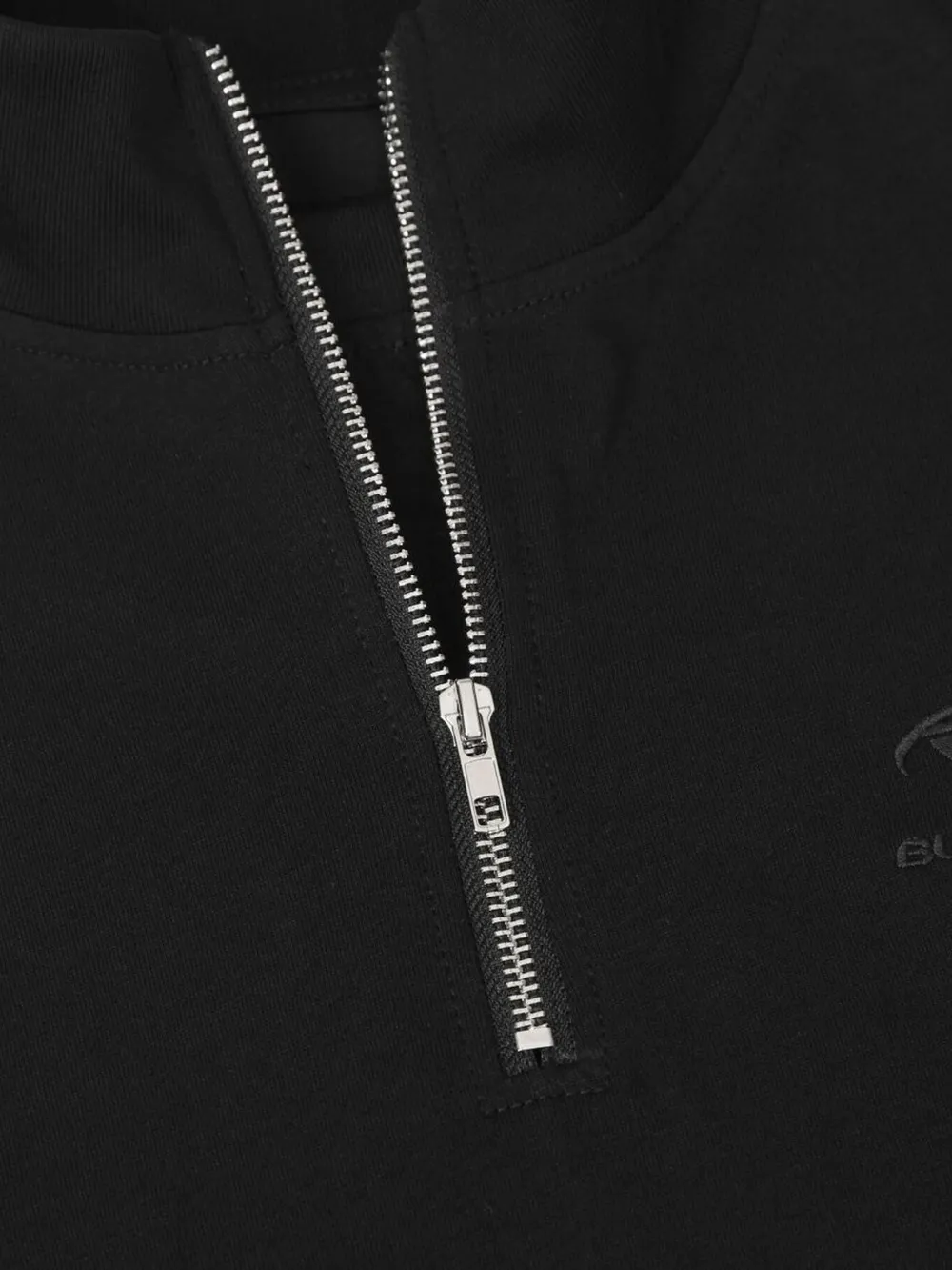 Men's Half-Zip Mock Neck Short Sleeve T-Shirt, image 9