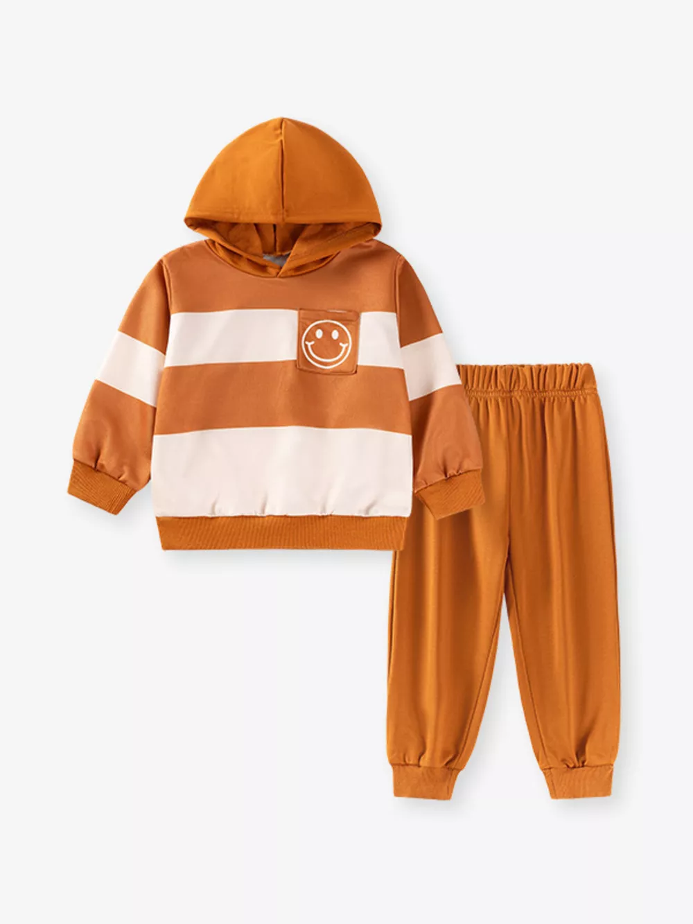 Children's Color Block Hoodie & Pants Set, image 2