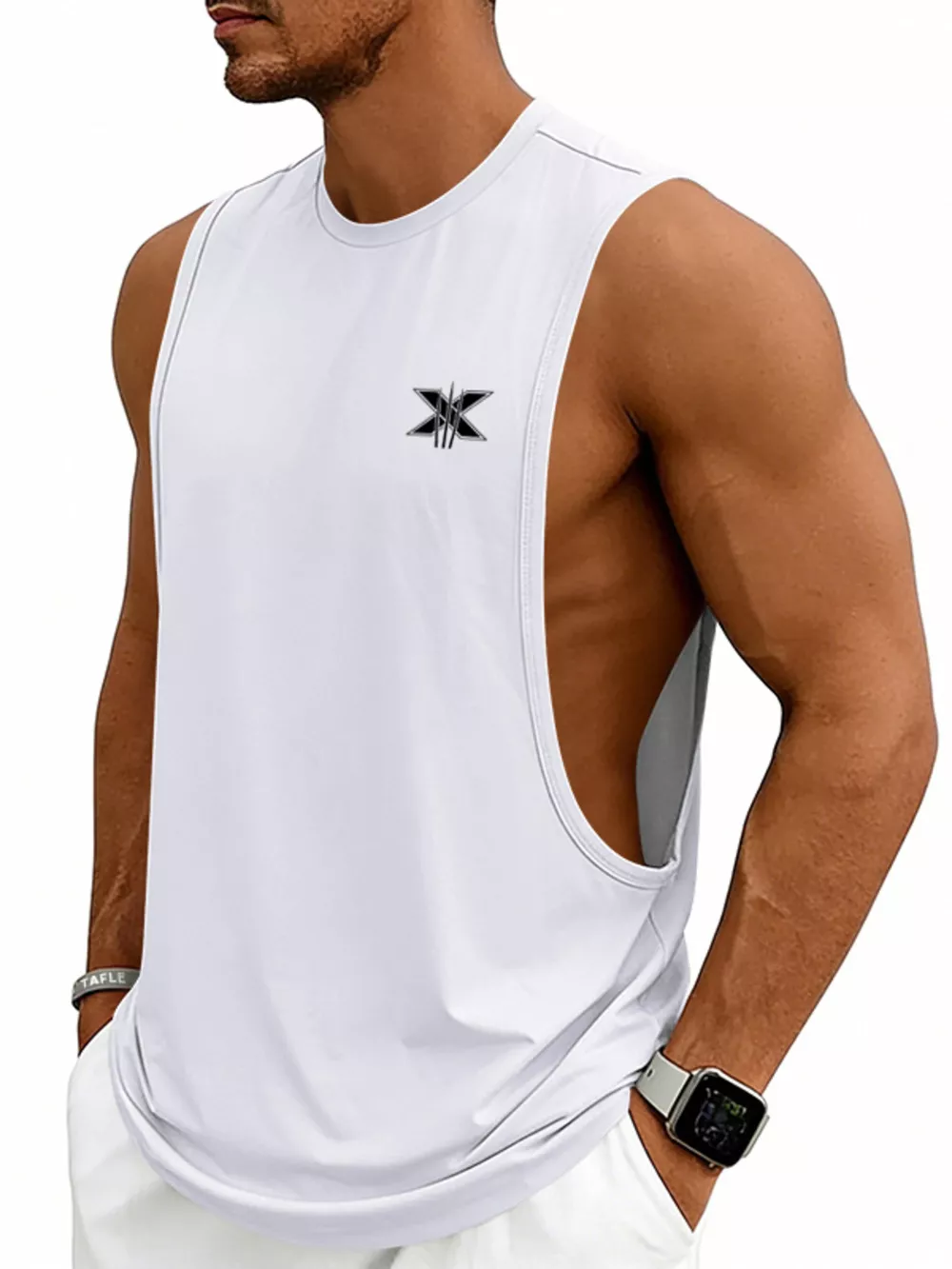 Men's Full Size Round Neck Tank Plus Size, image 21