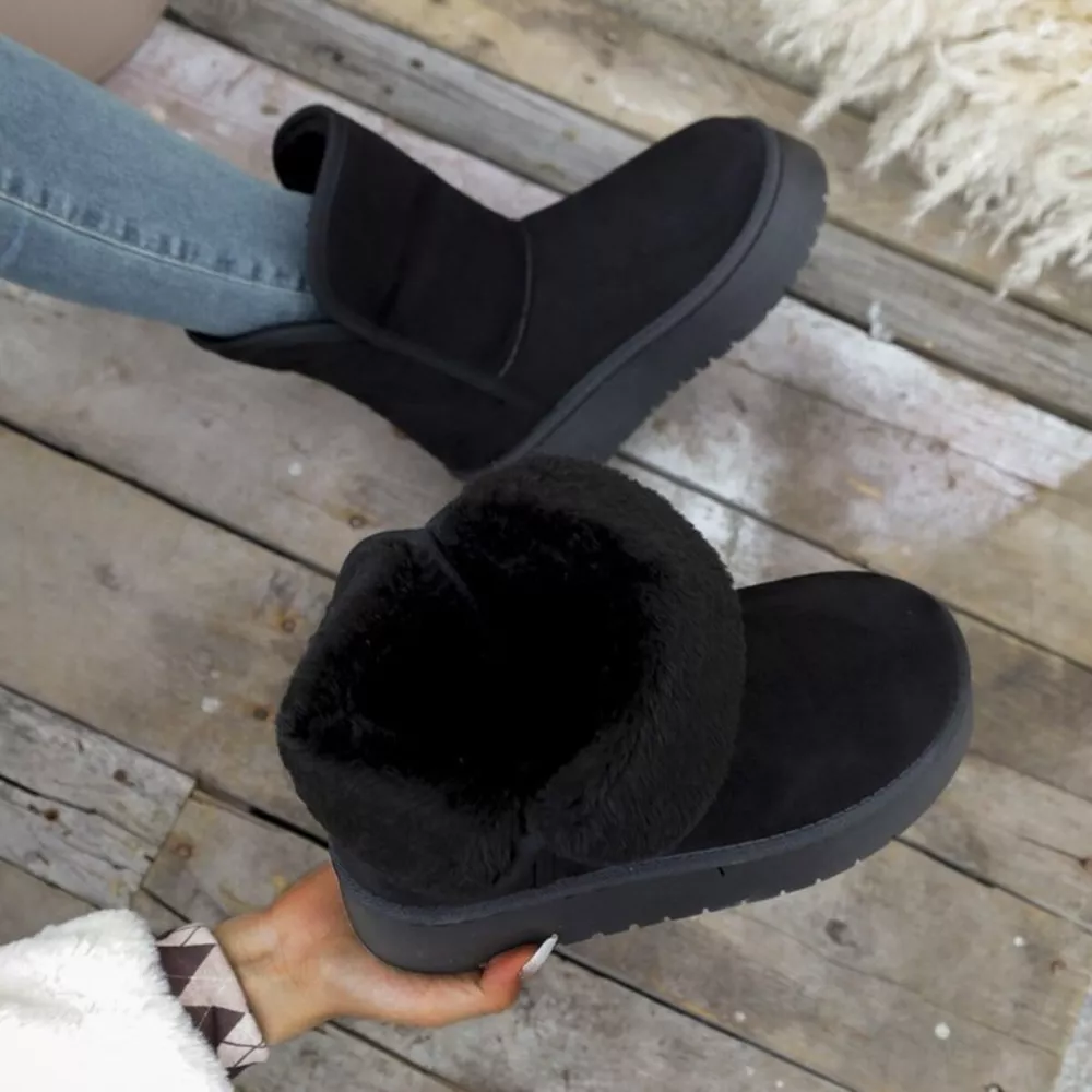 Round Toe Platform Boots, image 2
