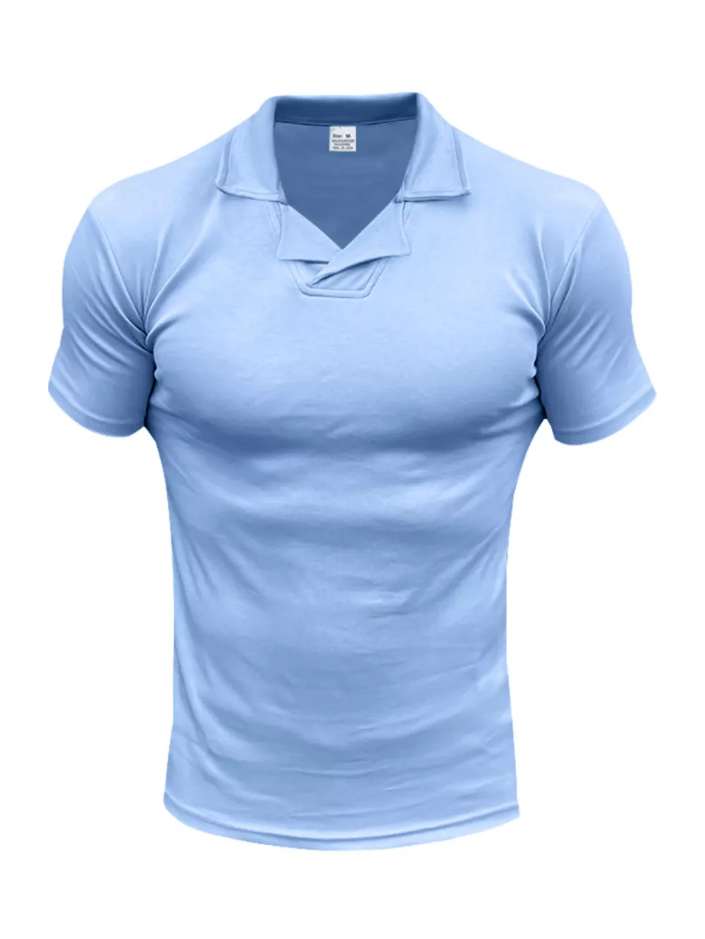 Men's Full Size Casual Short Sleeve Polo Plus Size, image 3