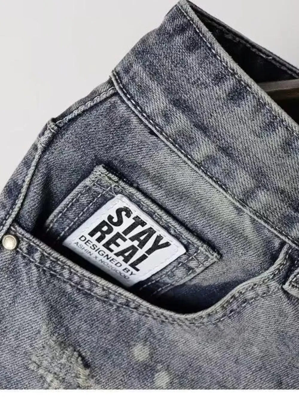Men's Pocketed Denim Shorts, image 4