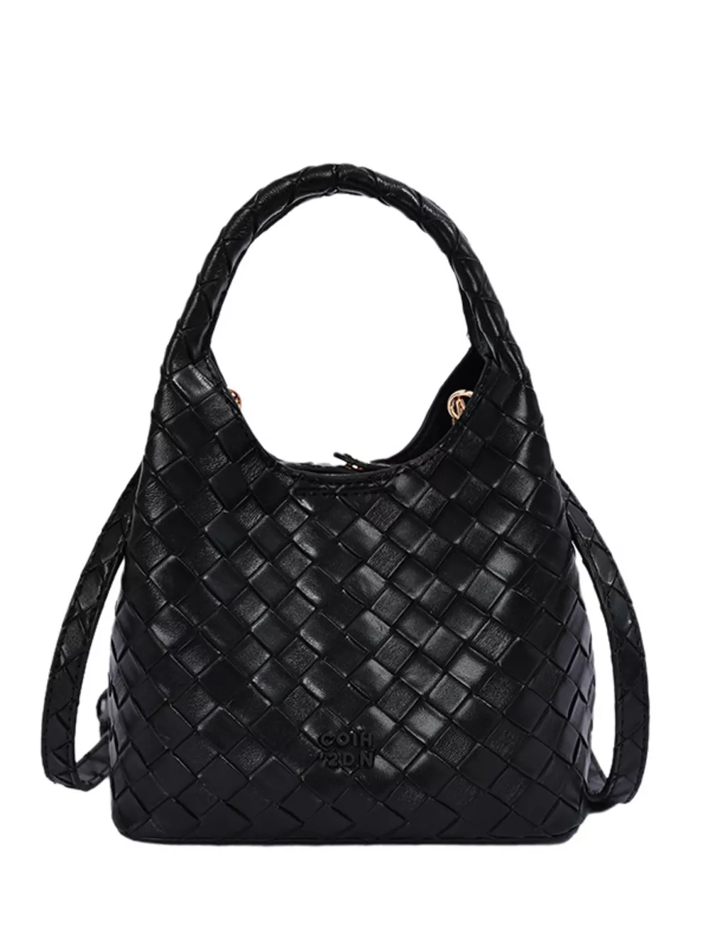 Woven Leather Crossbody Bag, image 8