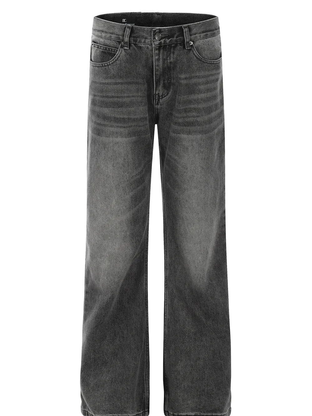 Men's Washed Loose Fit Classic Jeans