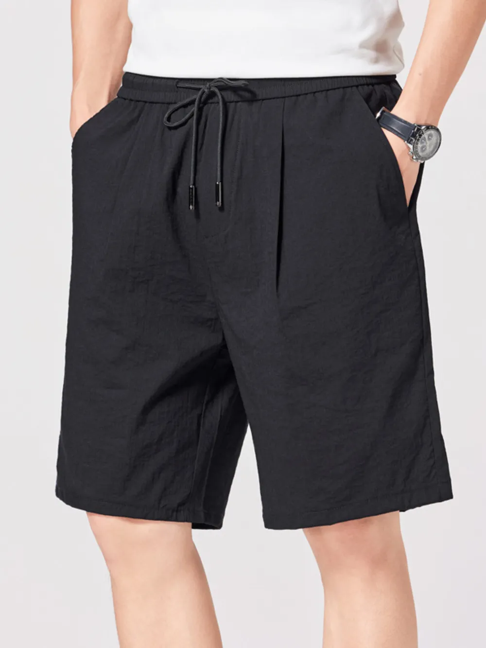 Men's Casual Drawstring Shorts, image 2