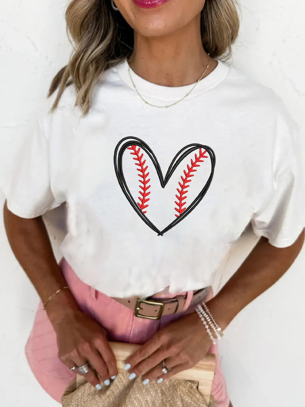 Heart Graphic Short Sleeve T-Shirt, image 2