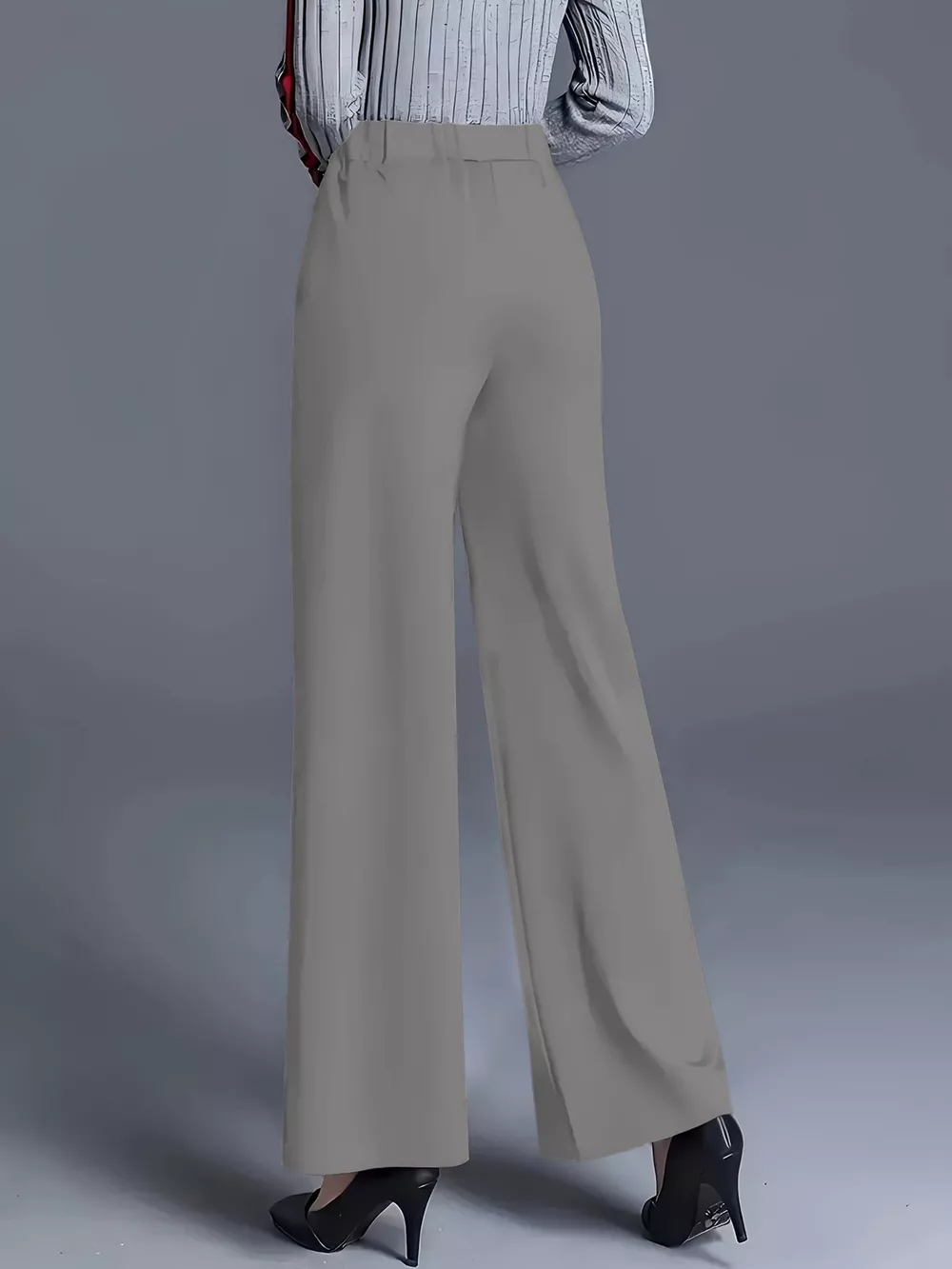 High-Waisted Wide Leg Pants, image 4