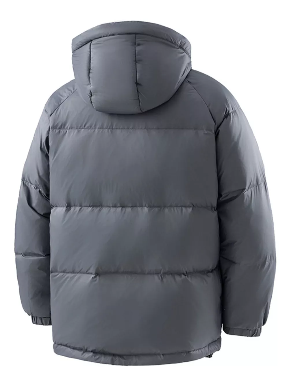 Men's Full Size Padded Hooded Puffer Jacket Plus Size, image 4