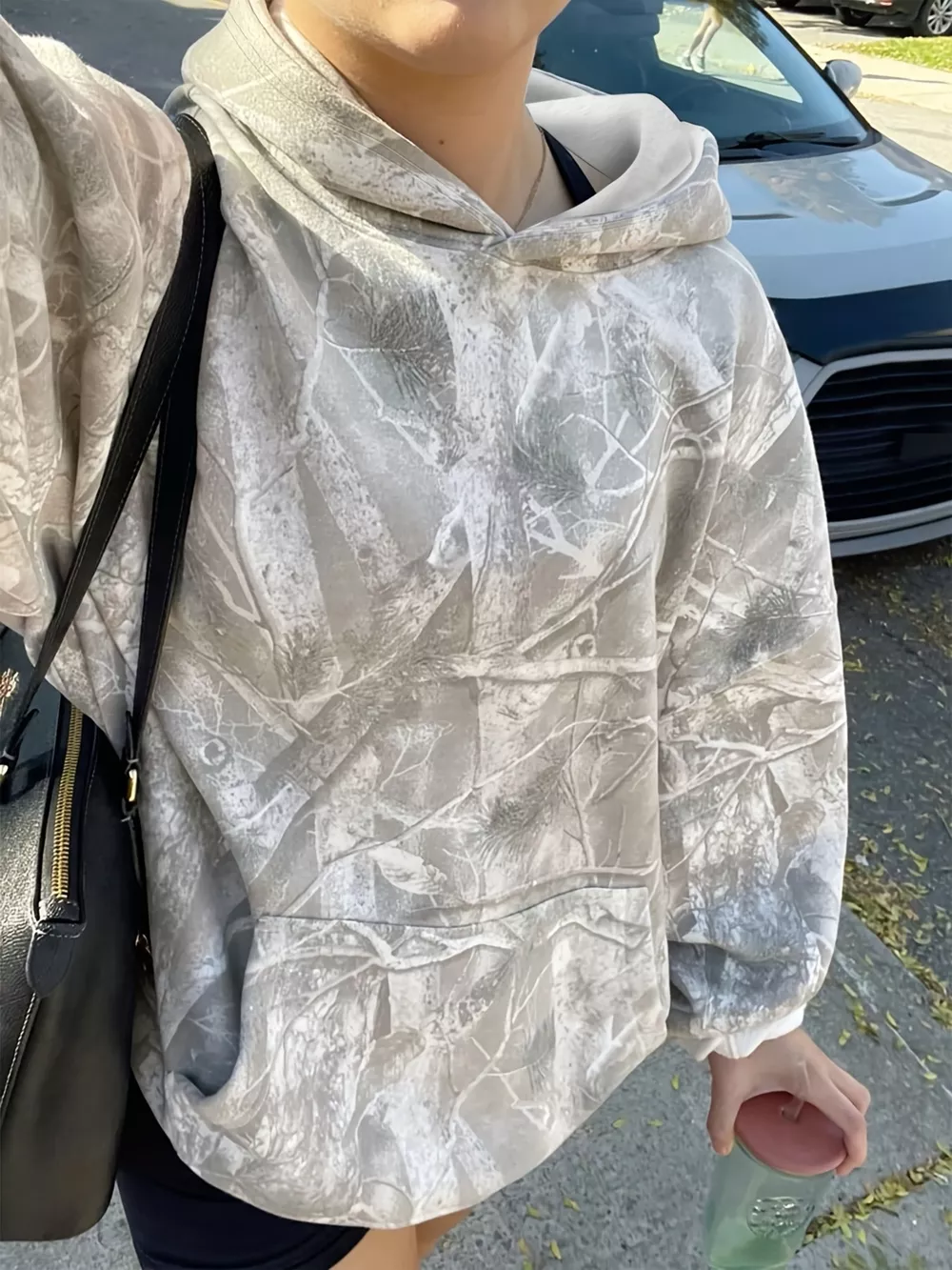 Kangaroo Pocket Long Sleeve Hoodie