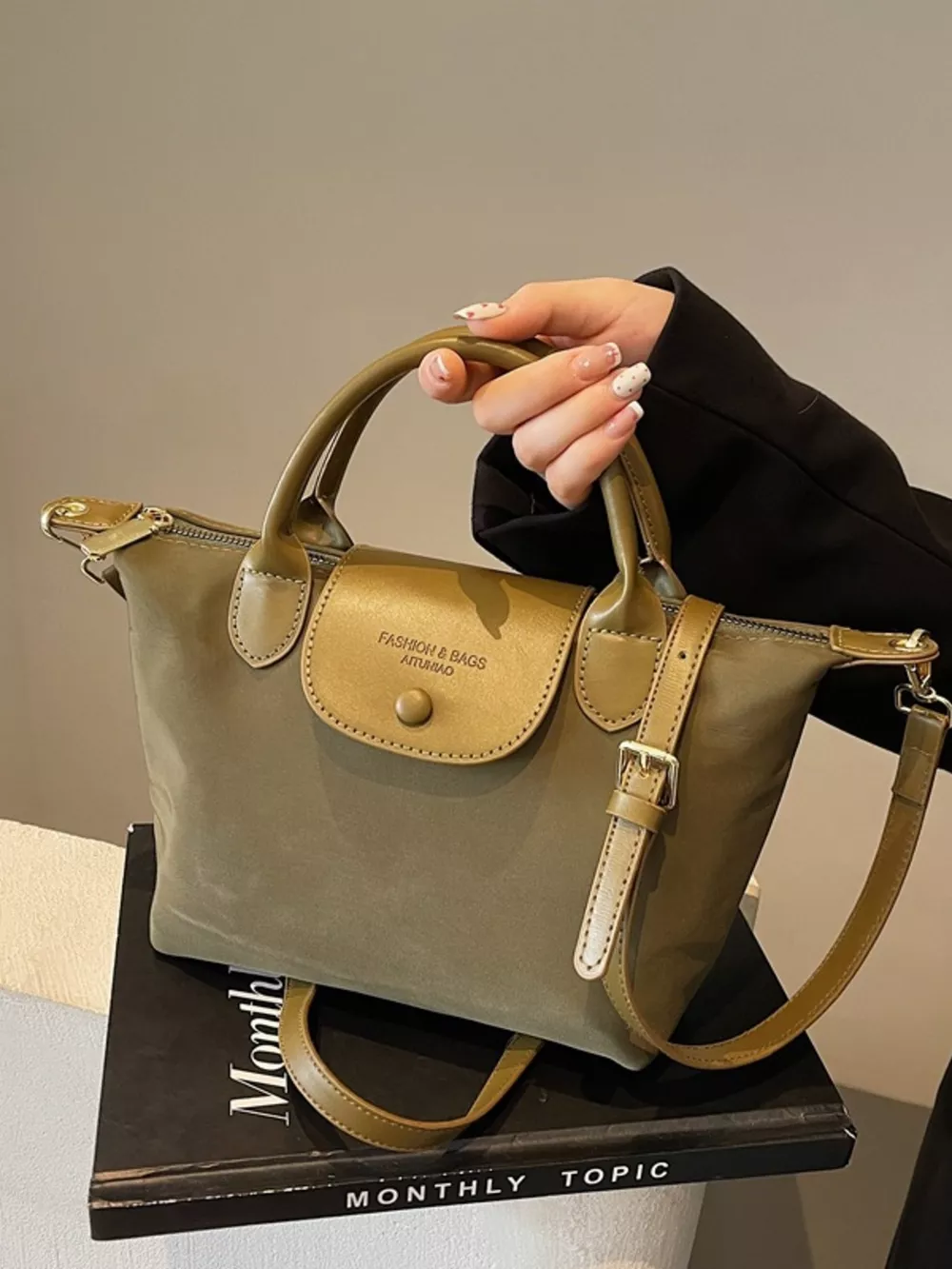 Top Handle Crossbody Bag, image 6