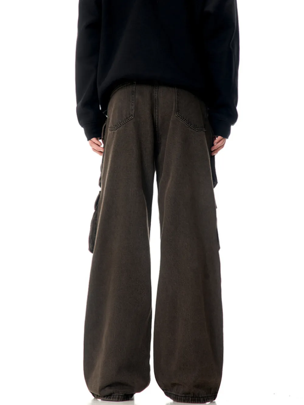 Men's Wash Relaxed Fit Cargo Pants, image 3