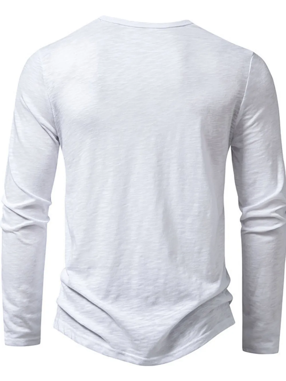 Men's Button Detail Long Sleeve T-Shirt, image 18