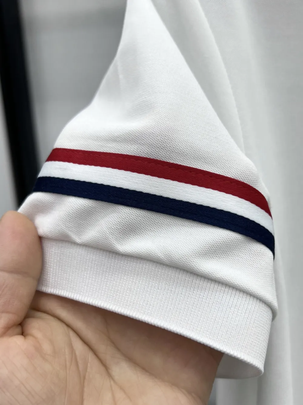 Men's Plus Size Button Detail Short Sleeve Polo, image 3
