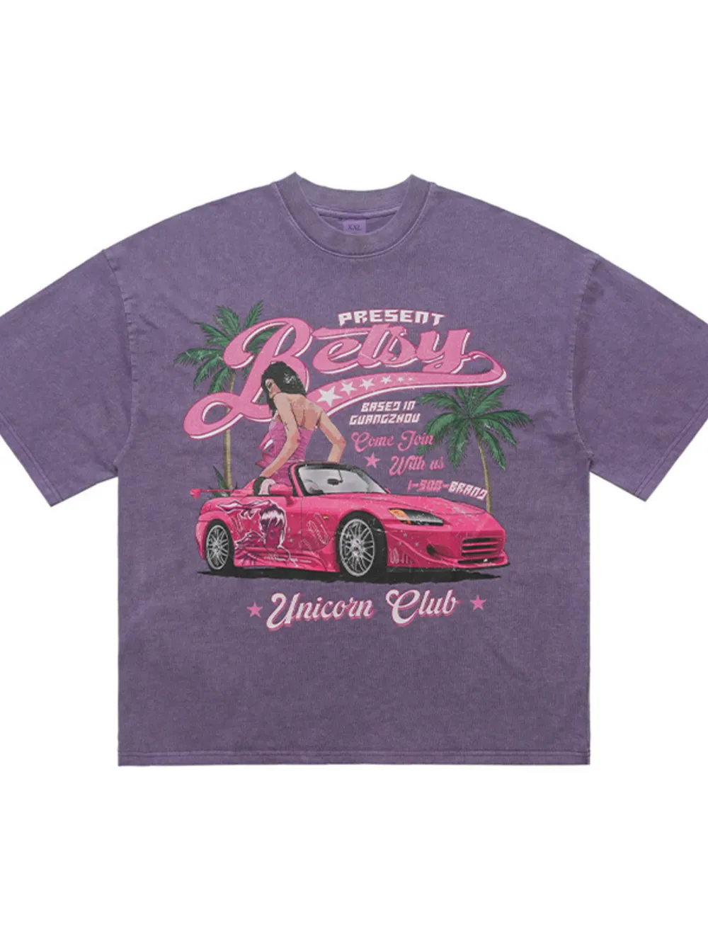 Men's Graphic Round Neck Half Sleeve T-Shirt