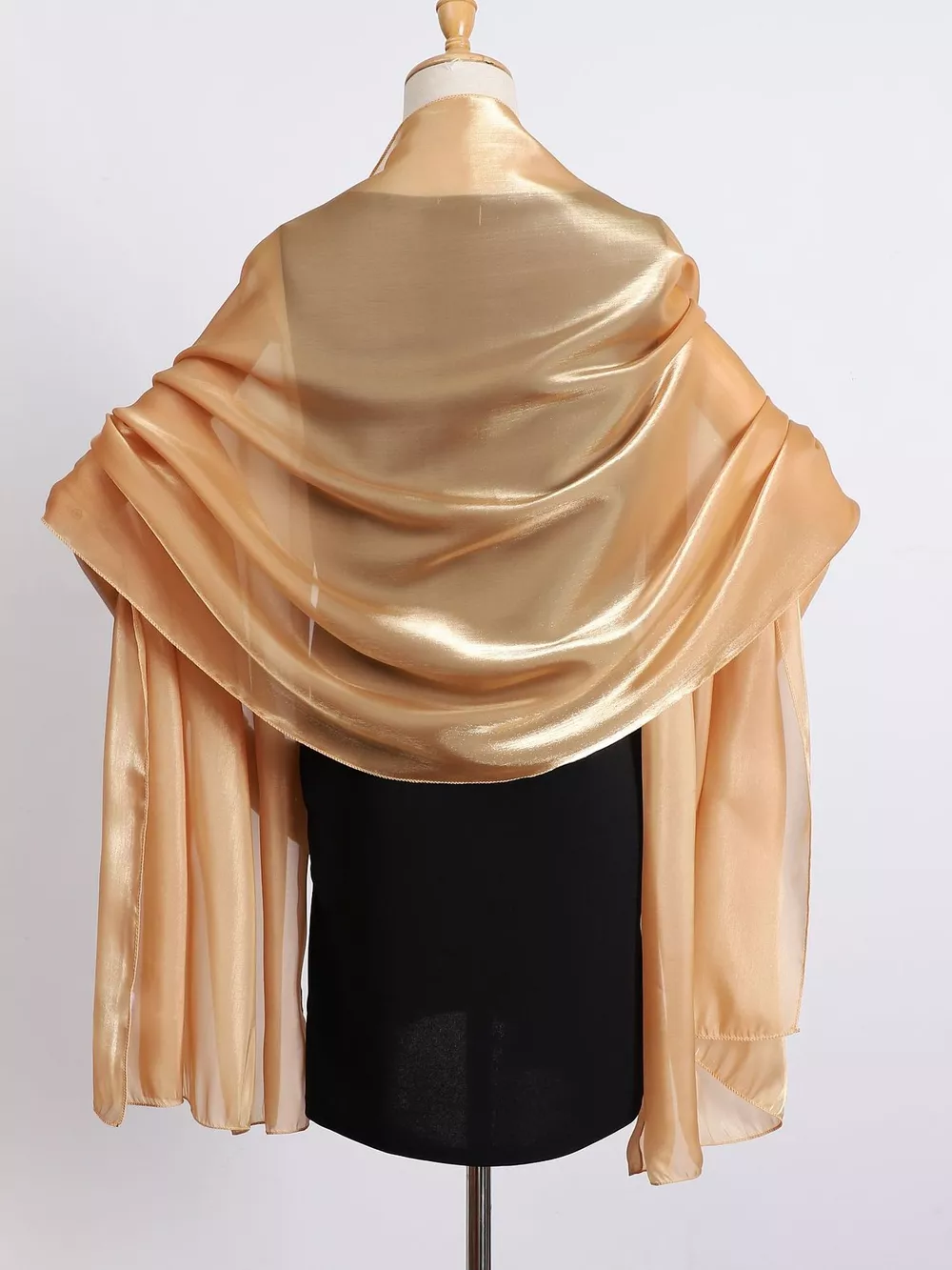 Solid Color Organza Scarf, image 3
