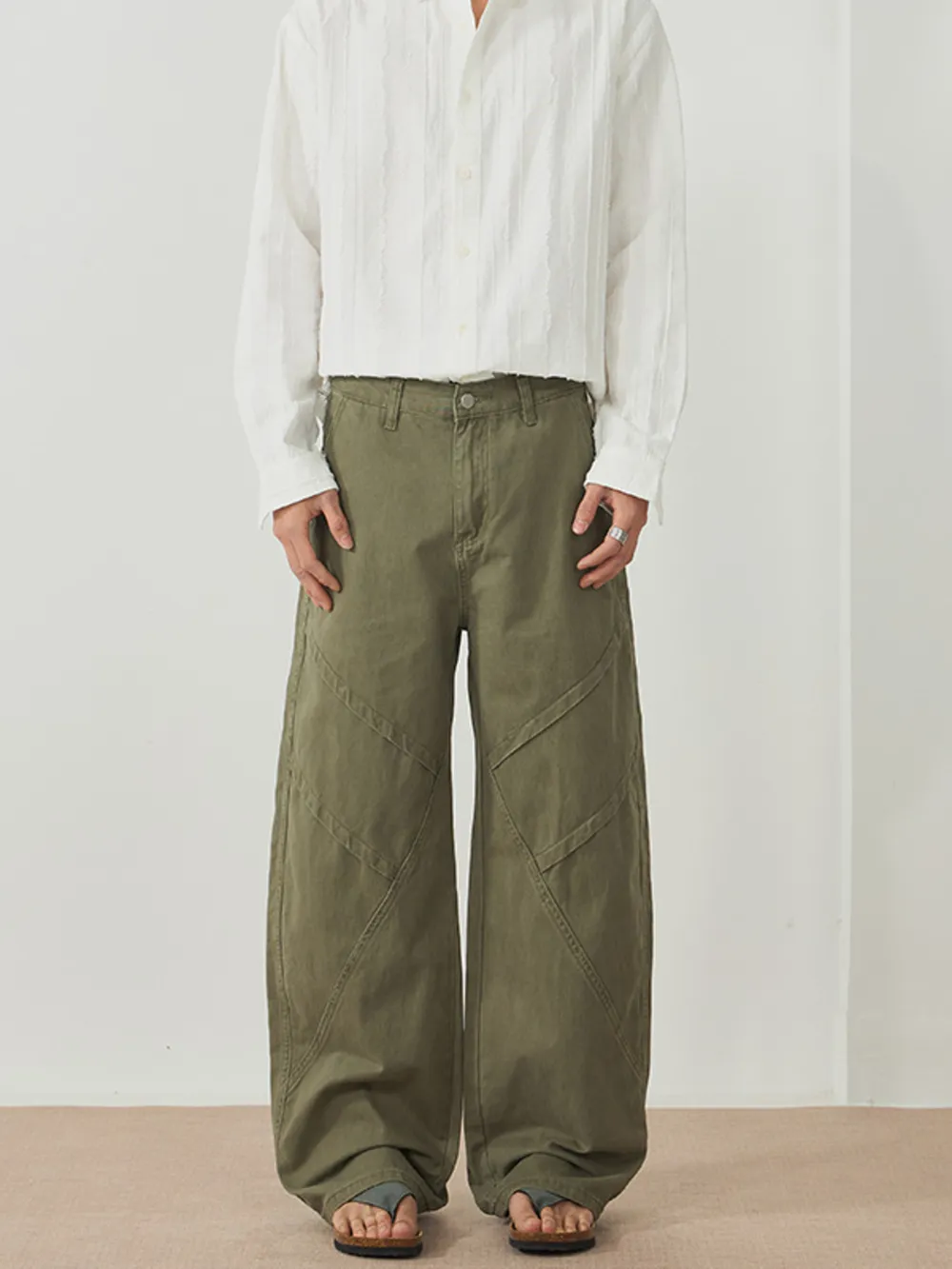 Men's Wide Leg Pants