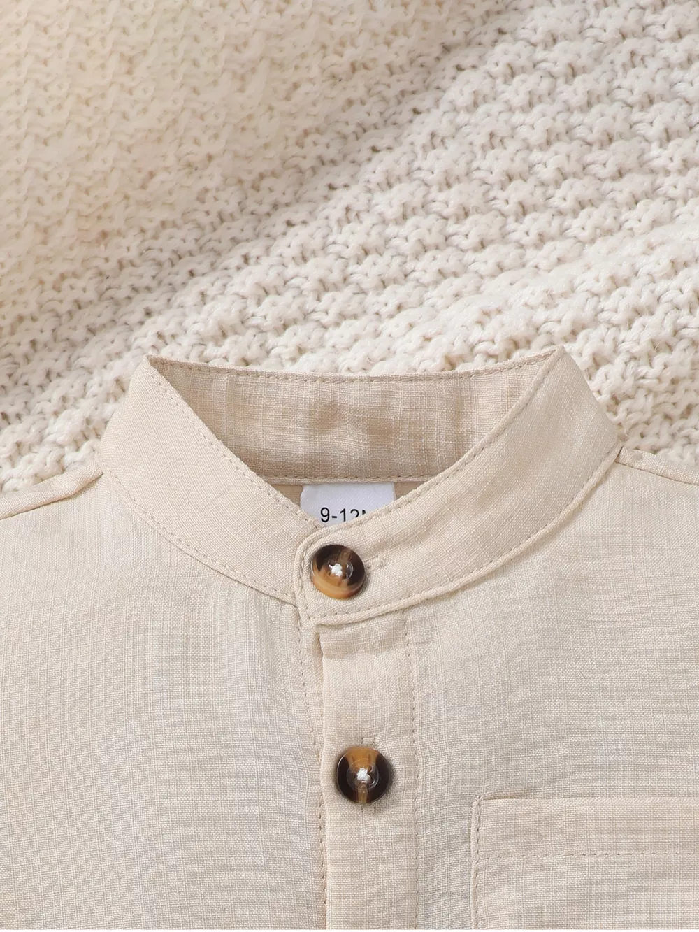 Children's Casual Button Up Shirt & Pants Set, image 4
