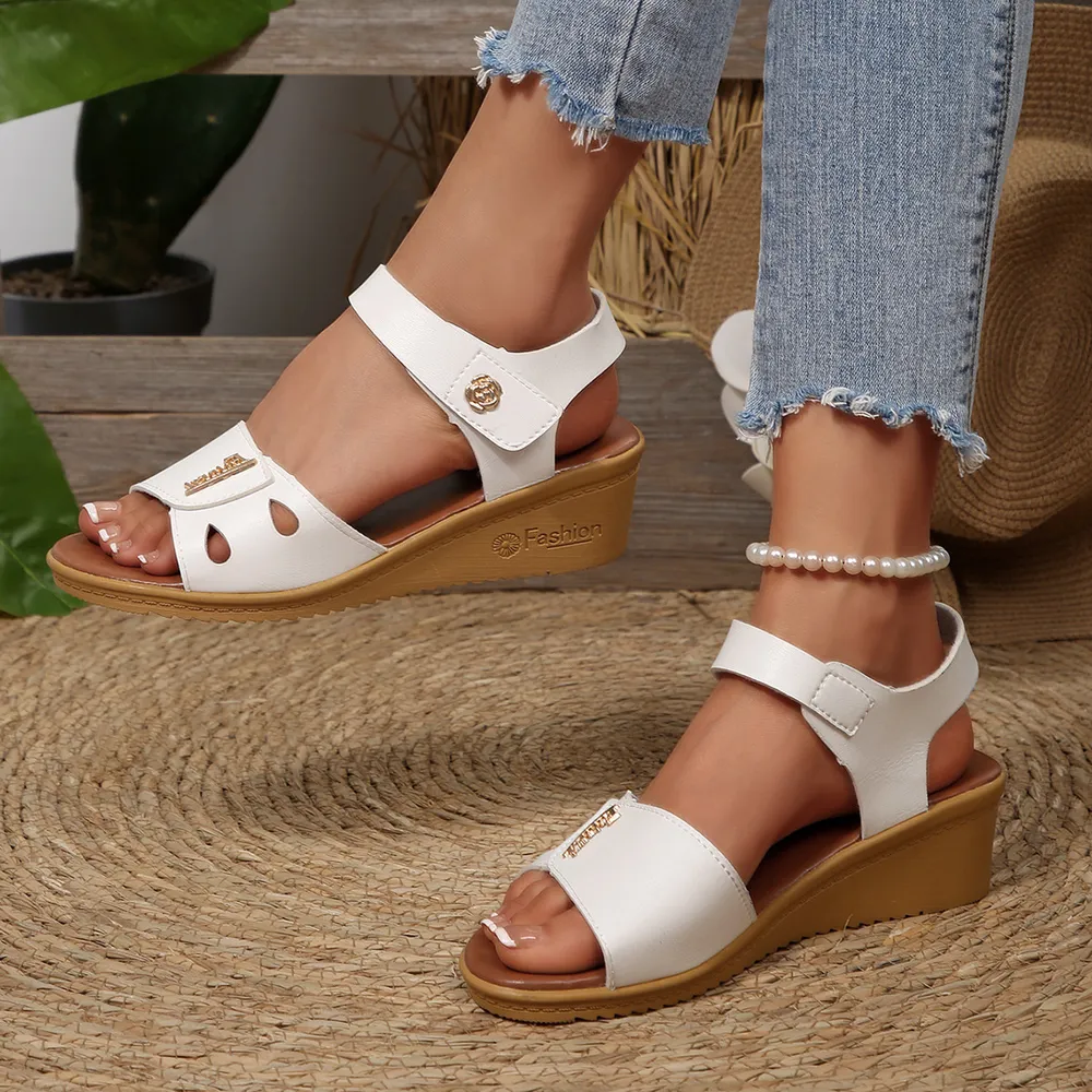 Open Toe Wedge Sandals, image 10