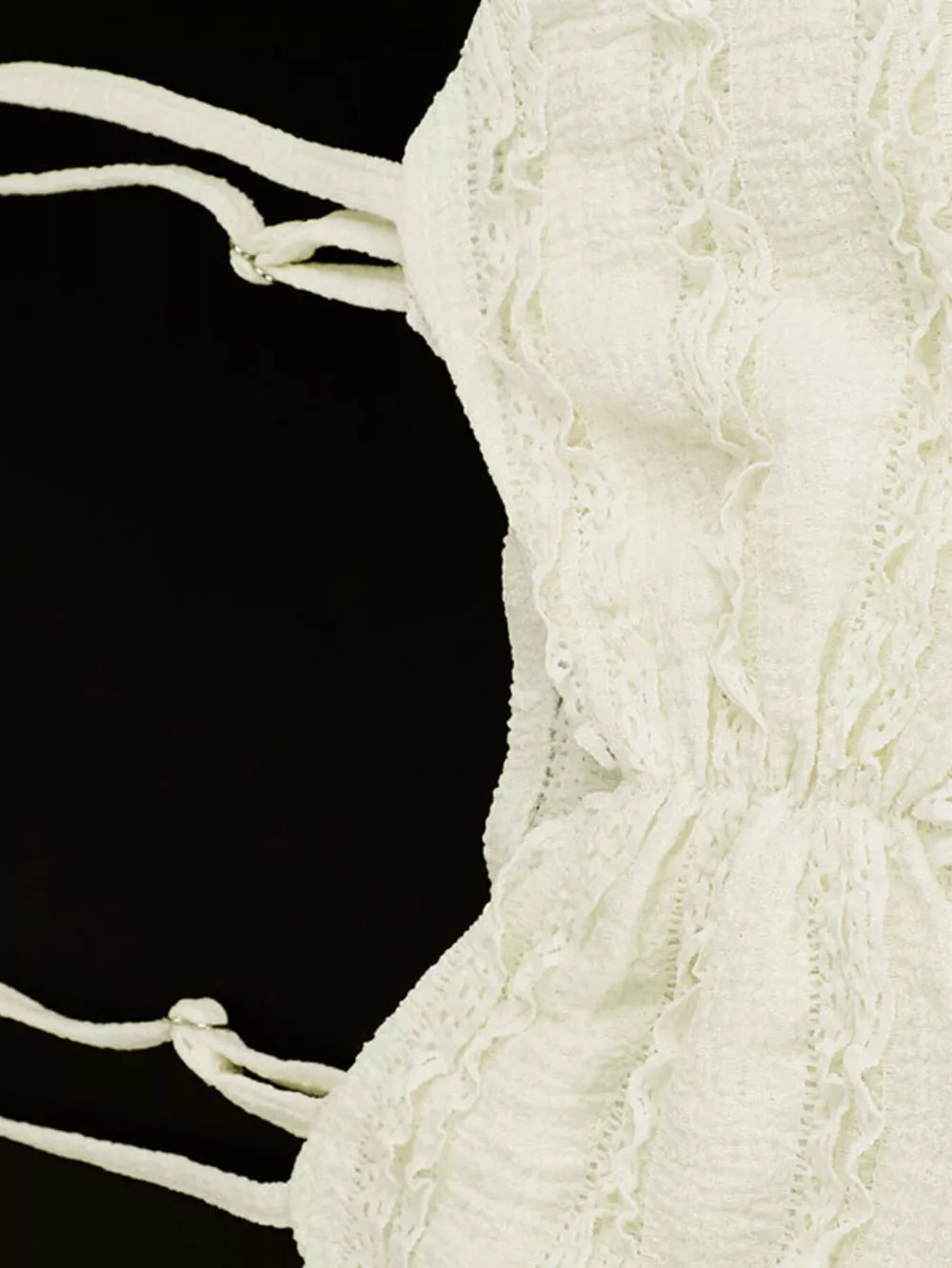 Textured Sweetheart Neck Cami, image 7