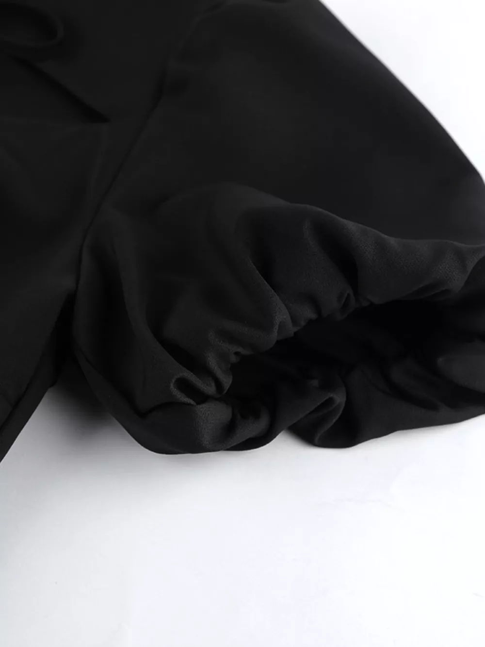 Cutout Front Puff Sleeve Dress, image 10