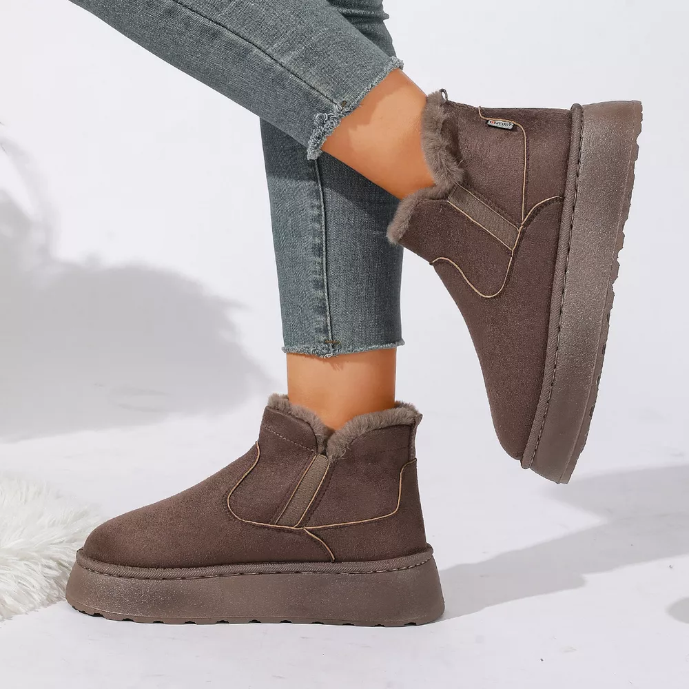 Round Toe Platform Boots, image 17