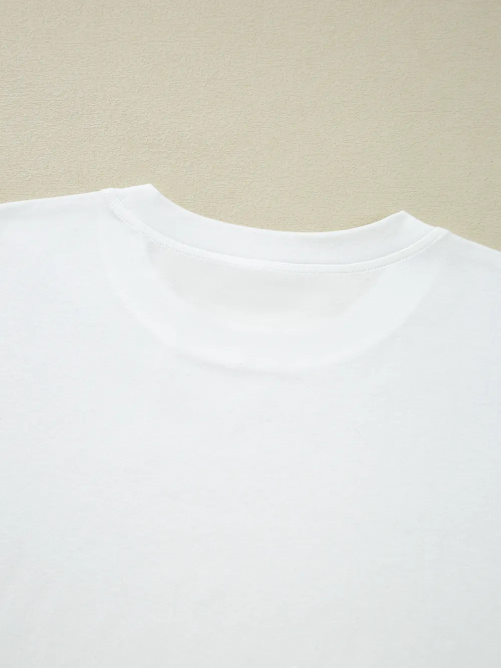 Lace Long Sleeve Insert Drop Shoulder Tee, image 4