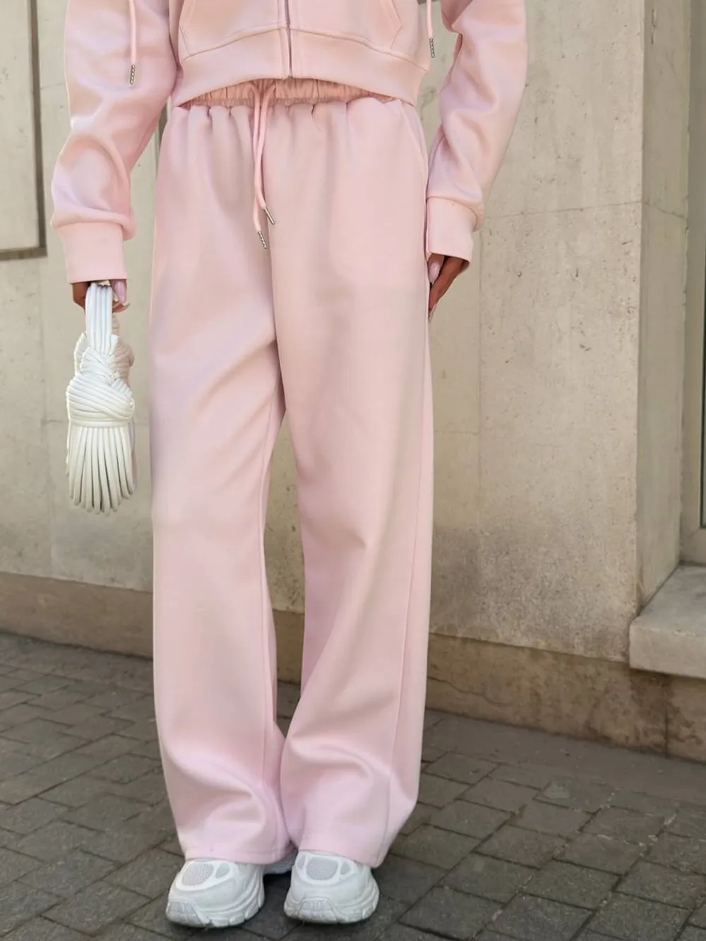 Zip Up Drawstring Hoodie and Pants Set, image 5