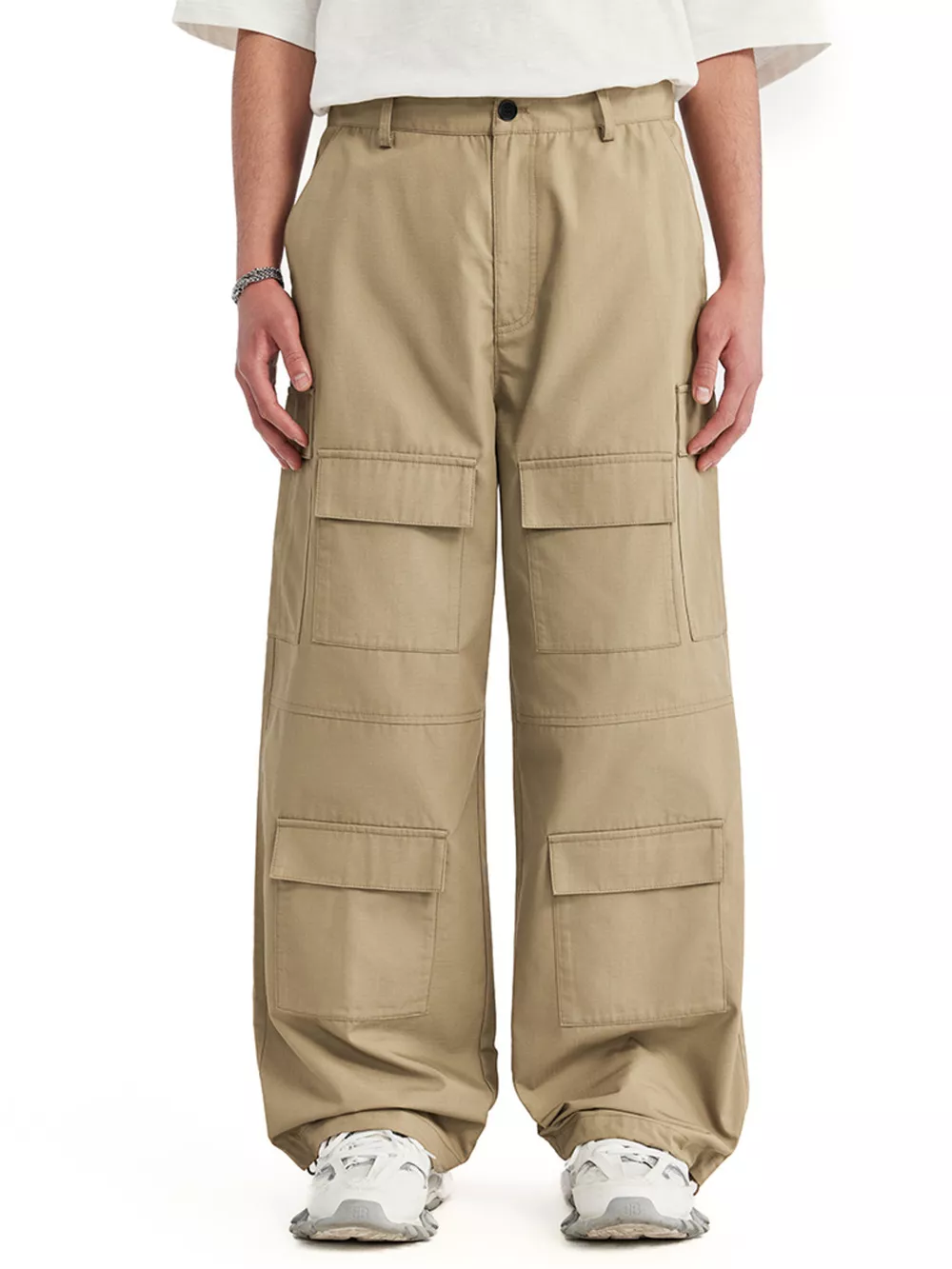 Men's Loose Fit Cargo Pants, image 2