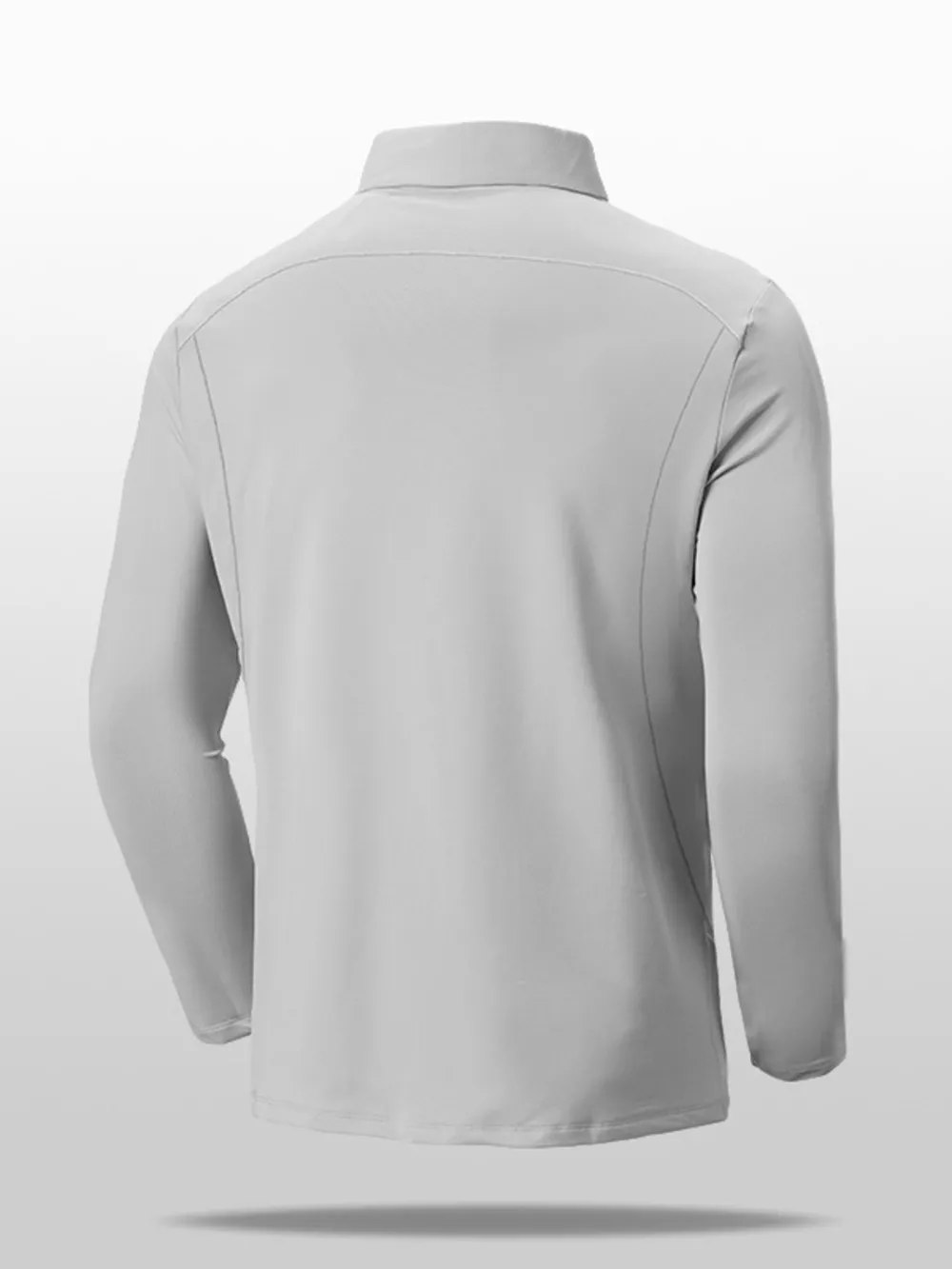 Men's Plus Size Performance Long Sleeve Active T-Shirt with per, image 6