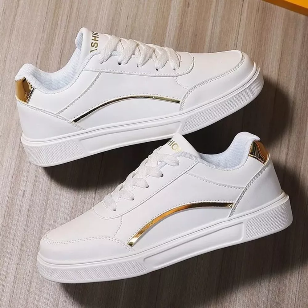 Round Toe Lace Up Sneakers, image 2