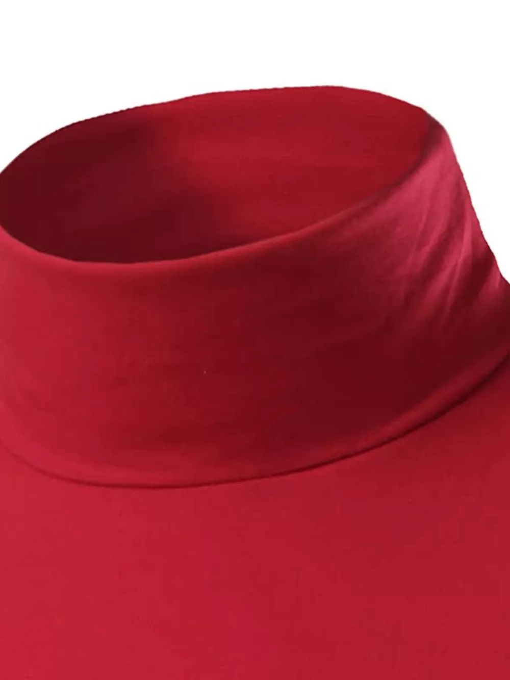 Men's Slim Fit Turtleneck Long Sleeve T-Shirt, image 5